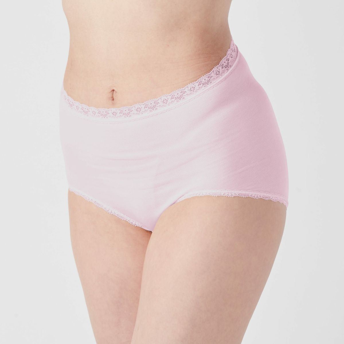 肌ごころ シルク入り 2Pショーツ