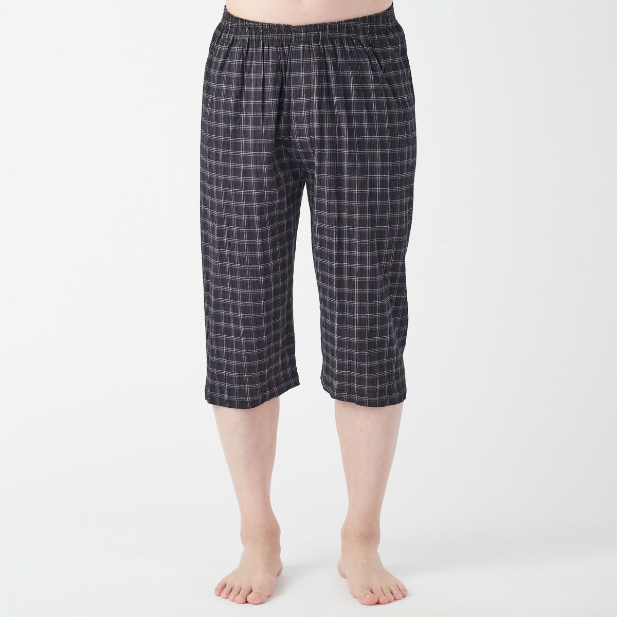 放熱ステテコ 楊柳先染めステテコ