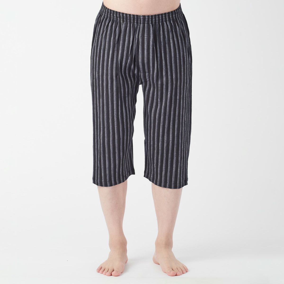 放熱ステテコ 楊柳先染めステテコ