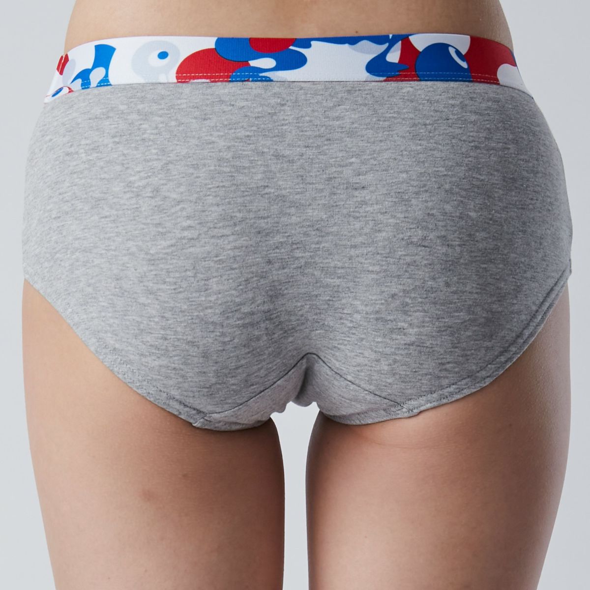 レディース】EXPO 2025 ショーツ ミャクミャクワンポイント 杢グレー