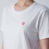 【レディース】EXPO 2025 インナーTシャツ半袖丸首 シンボルマークワンポイント ホワイト