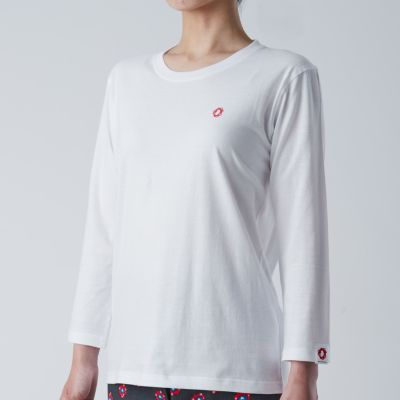 新品　2025春夏モデル 長袖Tシャツ　 Mサイズ EXPO 2025 インナーTシャツ長袖丸首 シンボルマークワンポイント