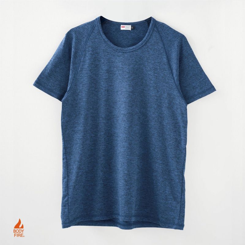 EDWIN BODY FIRE 半袖丸首Ｔシャツ