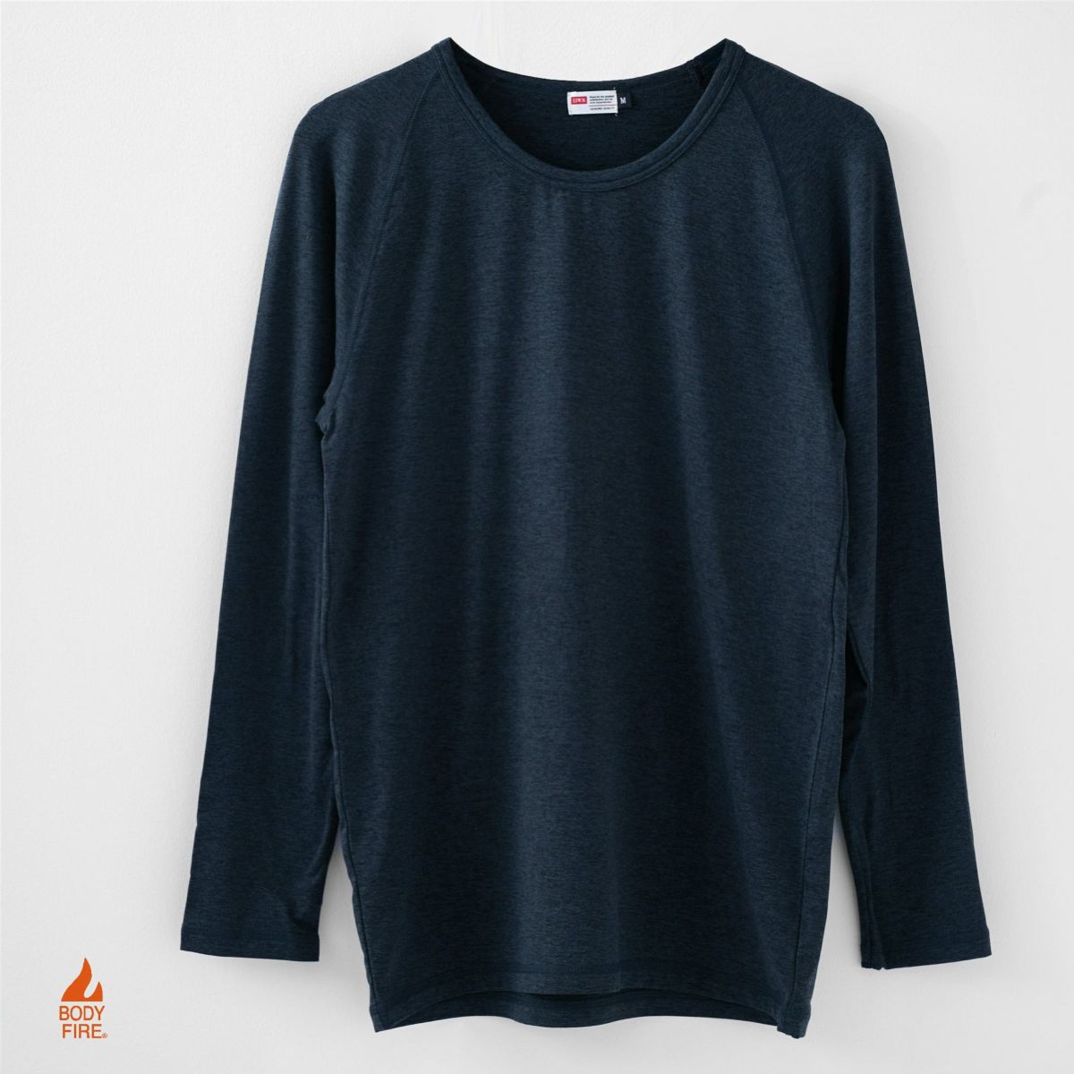 EDWIN BODY FIRE 長袖丸首Ｔシャツ