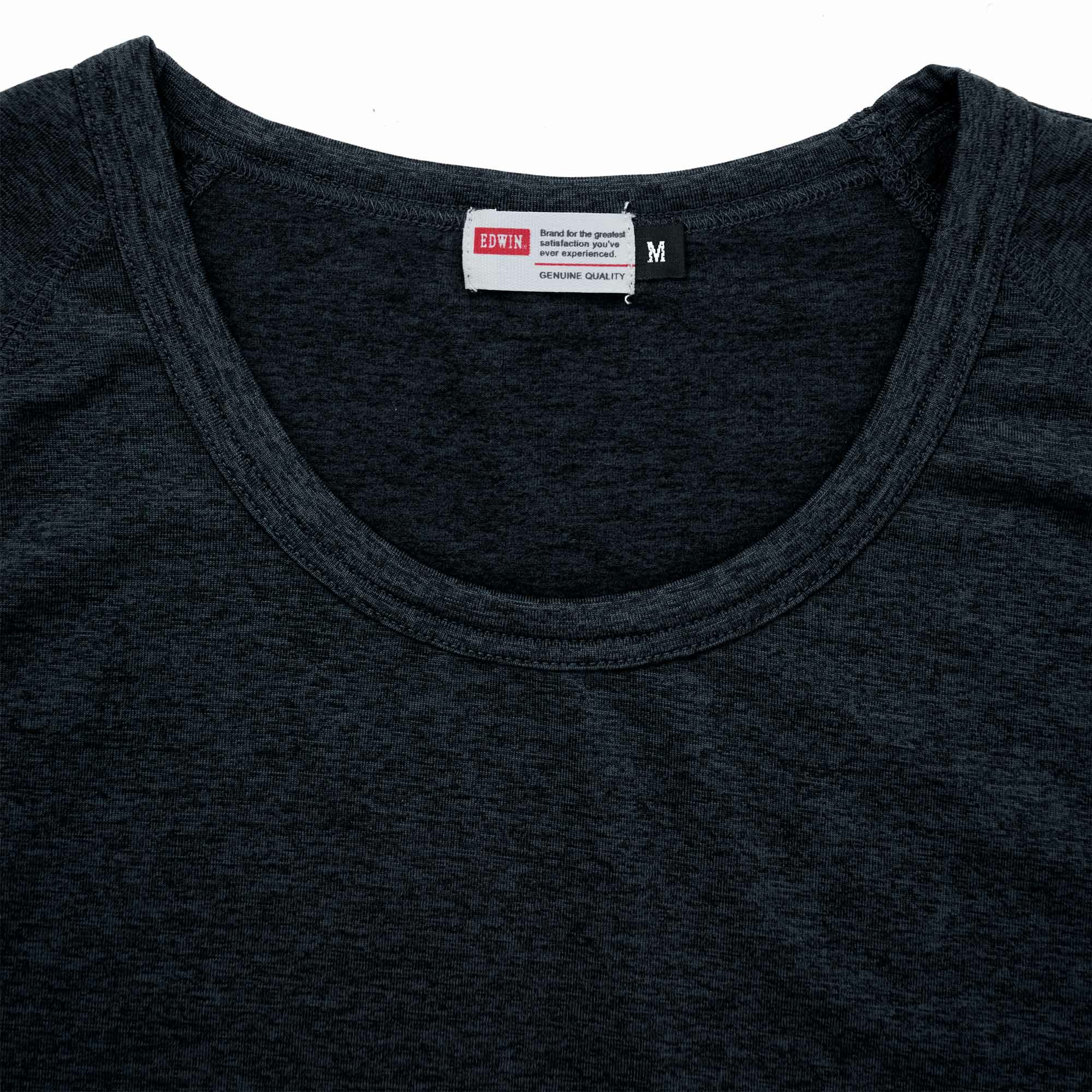 EDWIN BODY FIRE 長袖丸首Ｔシャツ