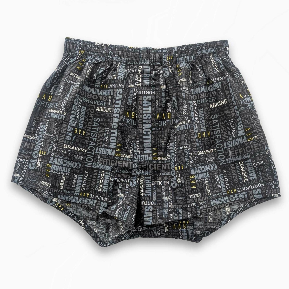 a.v.v 前開きプリントトランクス