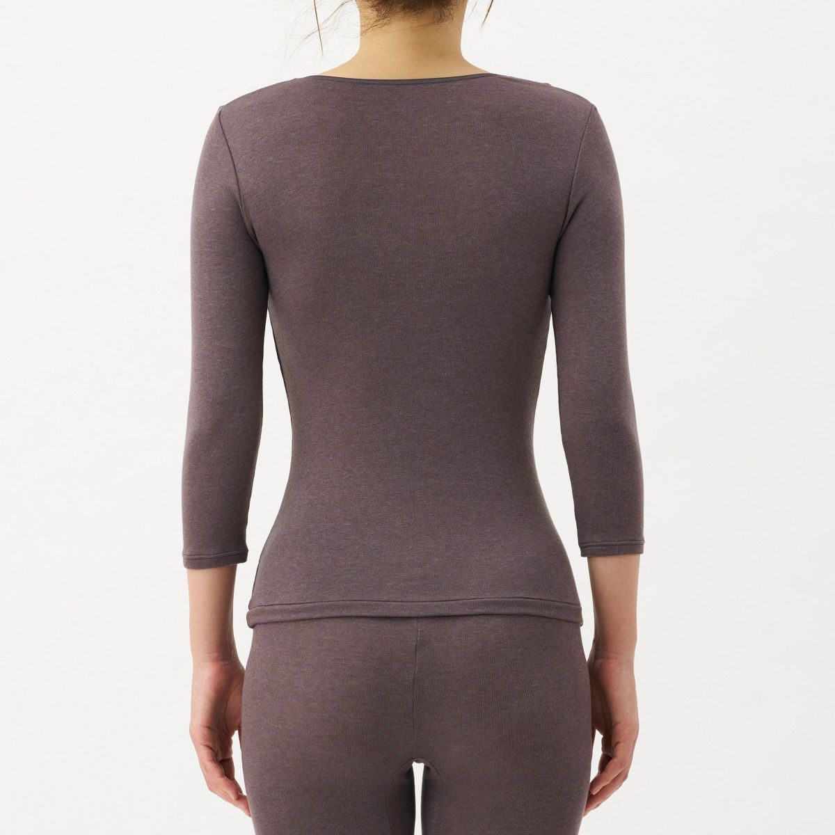 肌ごころ エクスハイパー 発熱 7分袖 インナー