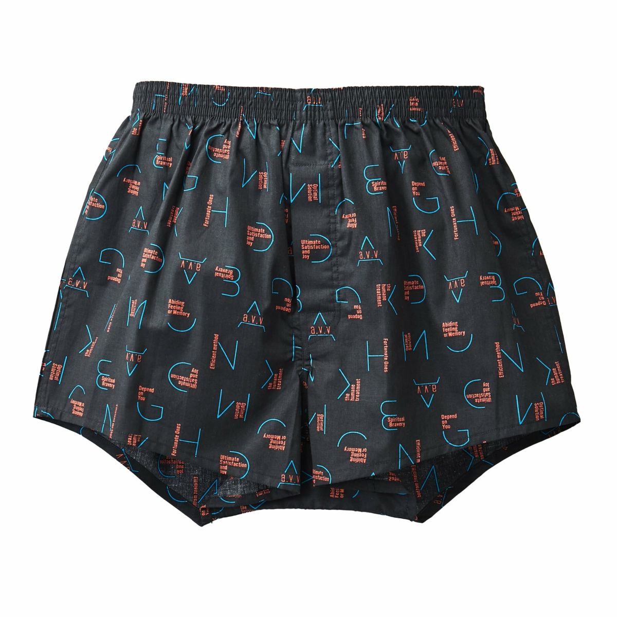 a.v.v ２枚組 前開きプリントトランクス