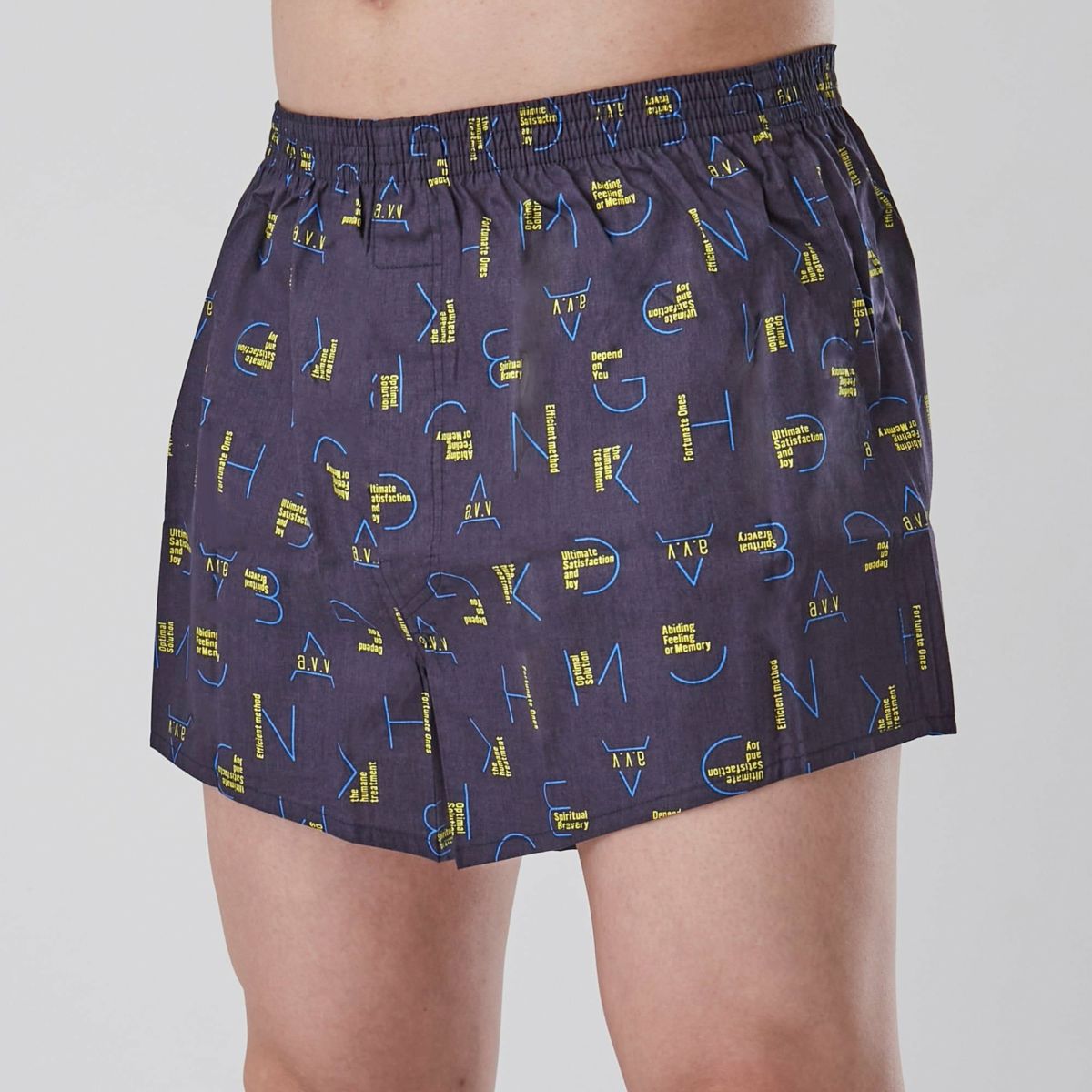 a.v.v ２枚組 前開きプリントトランクス