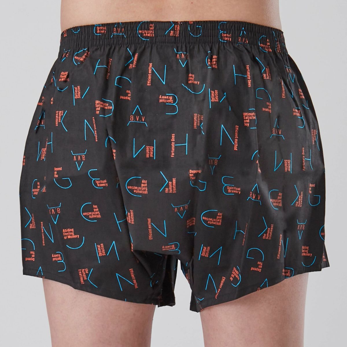 a.v.v ２枚組 前開きプリントトランクス