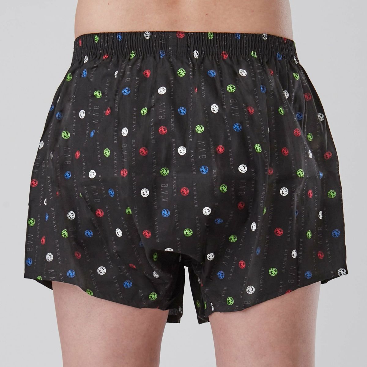 a.v.v ２枚組 前開きプリントトランクス