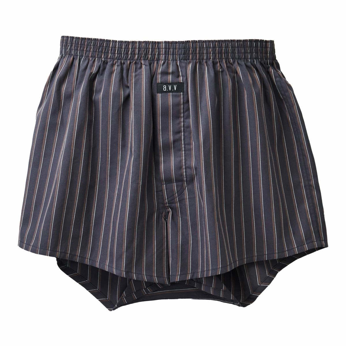 a.v.v ２枚組 前開き先染めトランクス