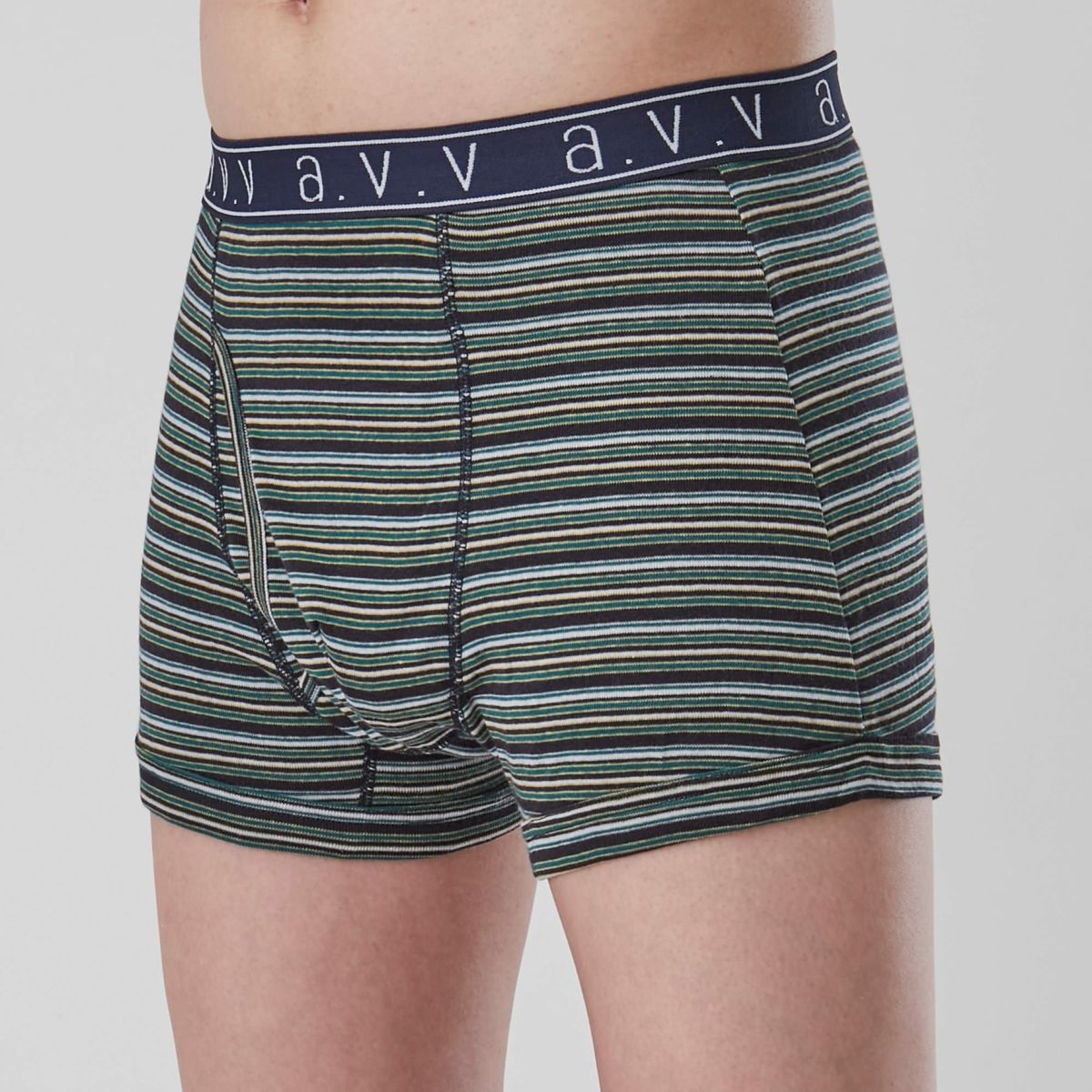 a.v.v ２枚組 前開きボクサーブリーフ