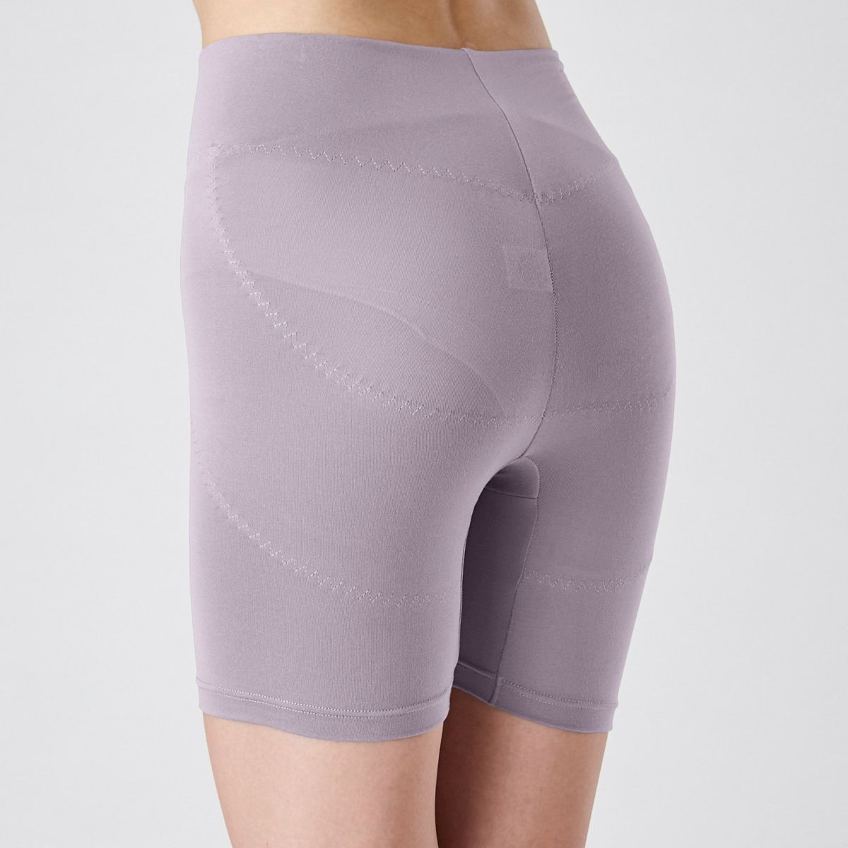 温活 Beauty お腹＆骨盤＆ヒップ トリプルサポート 3分丈 ボトム