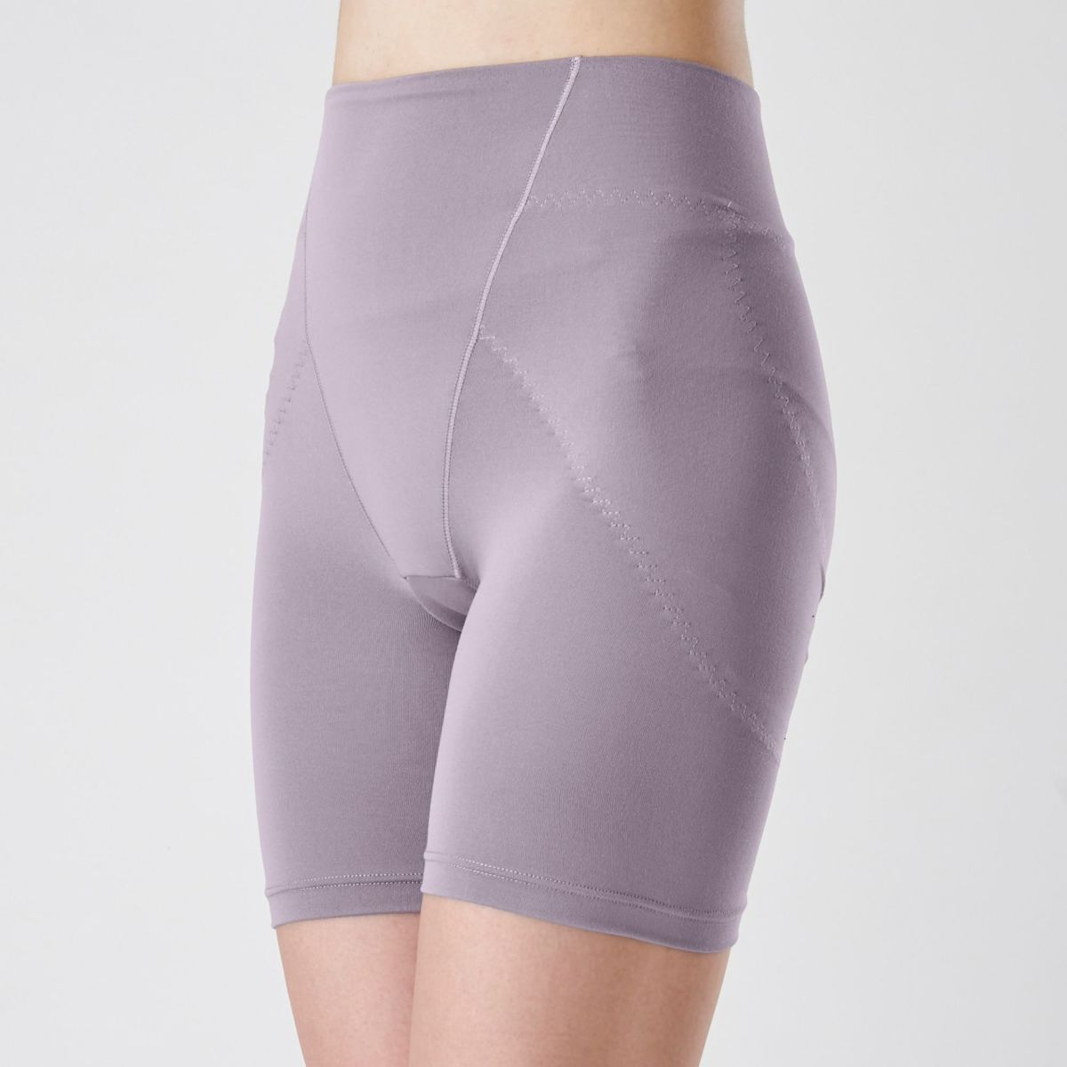 温活 Beauty お腹＆骨盤＆ヒップ トリプルサポート 3分丈 ボトム