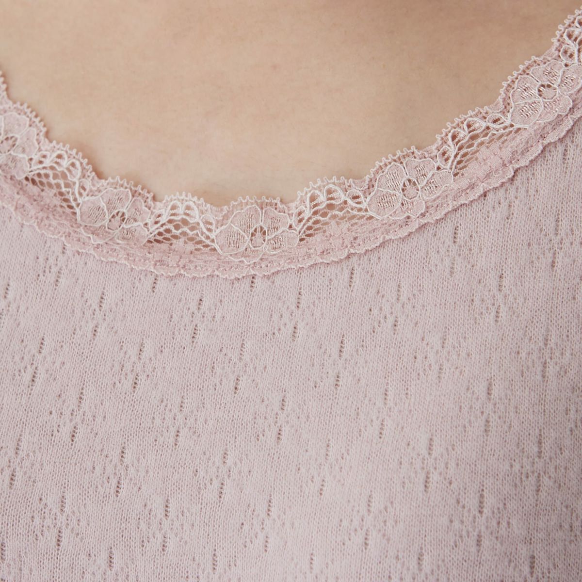 温暖力 カシミヤ・ウール入り ８分袖 インナー