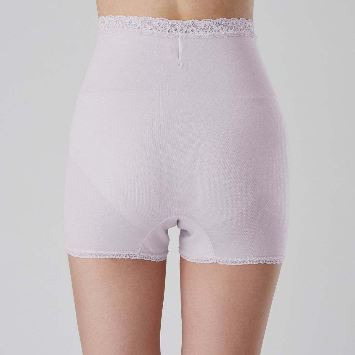 肌ごころ 肌側綿混パイル調 深履き1分丈ｼｮｰﾂ