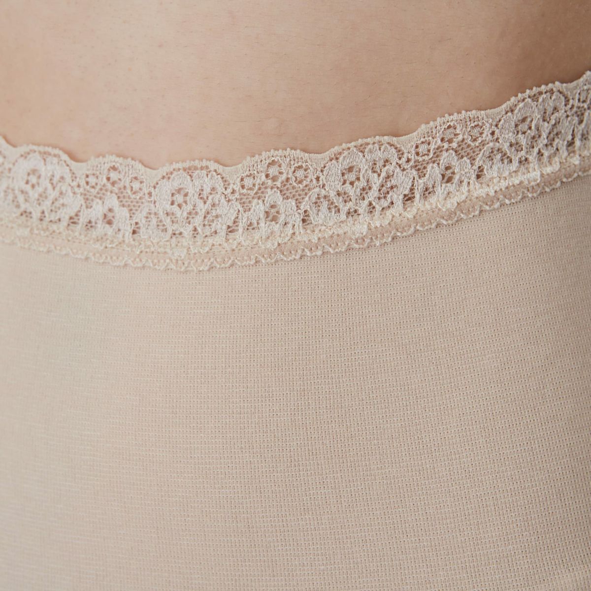 肌ごころ 肌側綿混パイル調 深履き1分丈ｼｮｰﾂ