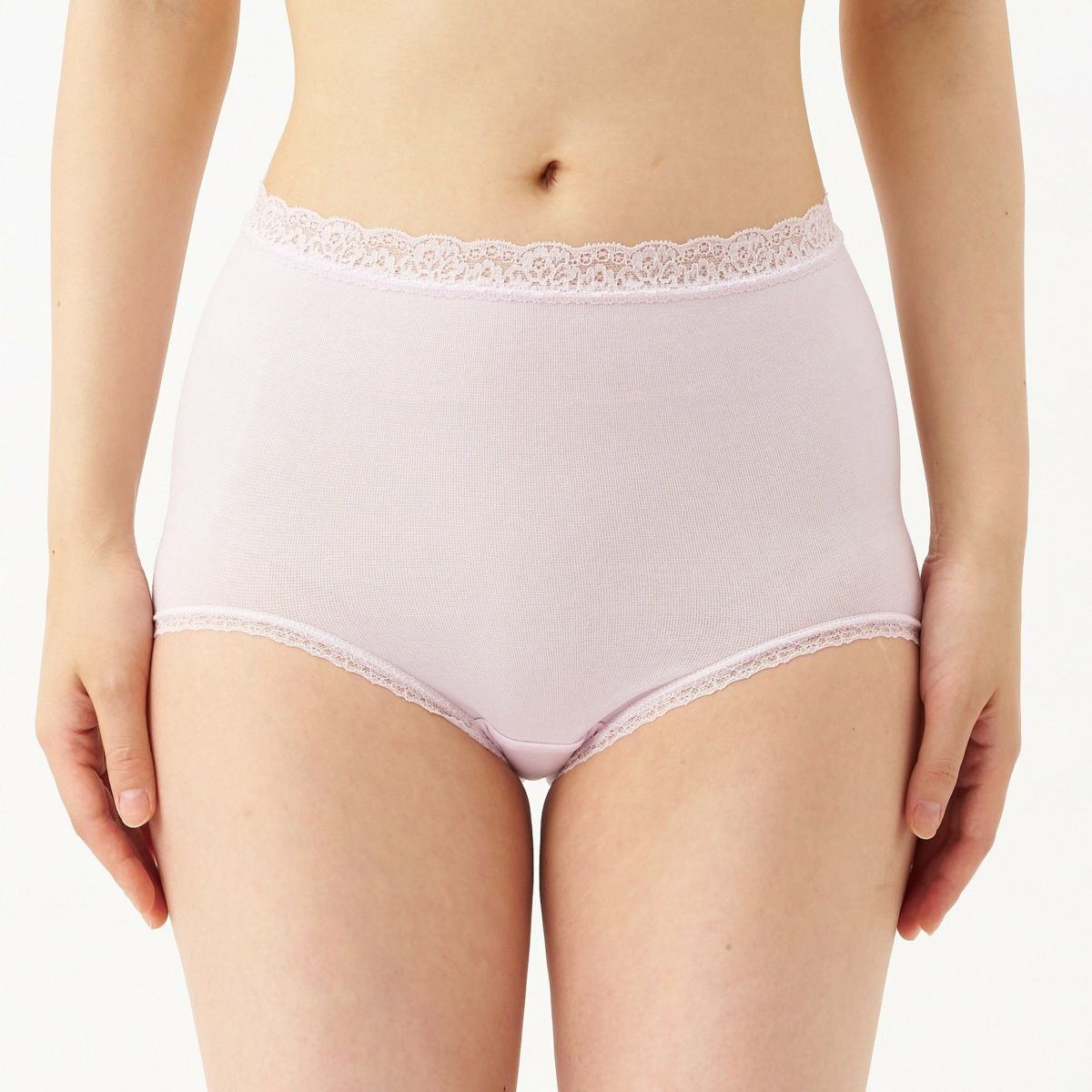 肌ごころ 肌側綿混パイル調 深履きｼｮｰﾂ