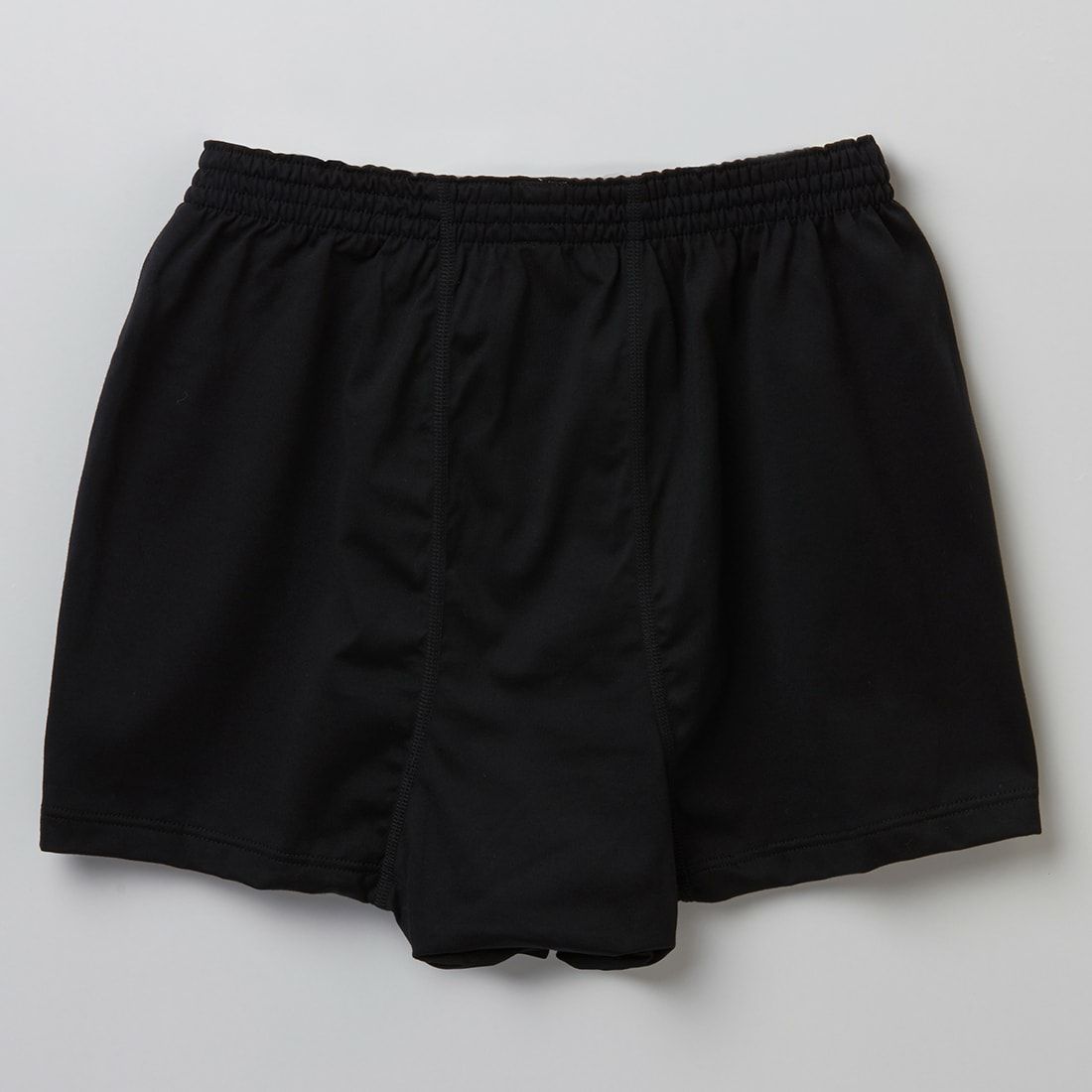 タケオキクチ　前開ニットトランクス ｸﾛ