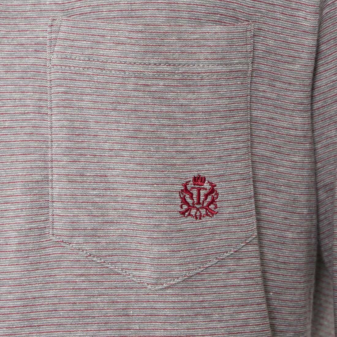 タケオキクチ 長袖ヘンリーネックシャツ