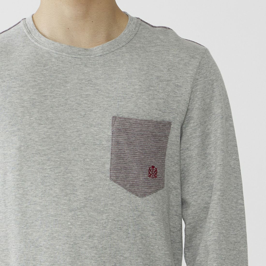 タケオキクチ 長袖クルーネックシャツ