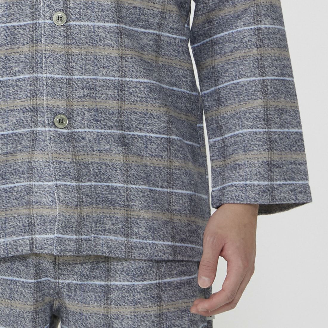 タケオキクチ 長袖テーラードパジャマ