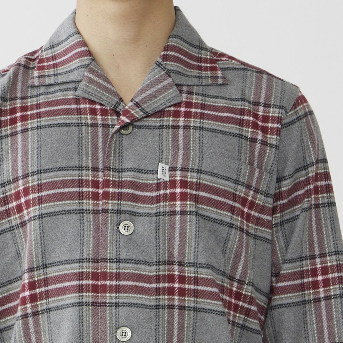 タケオキクチ 長袖テーラードパジャマ