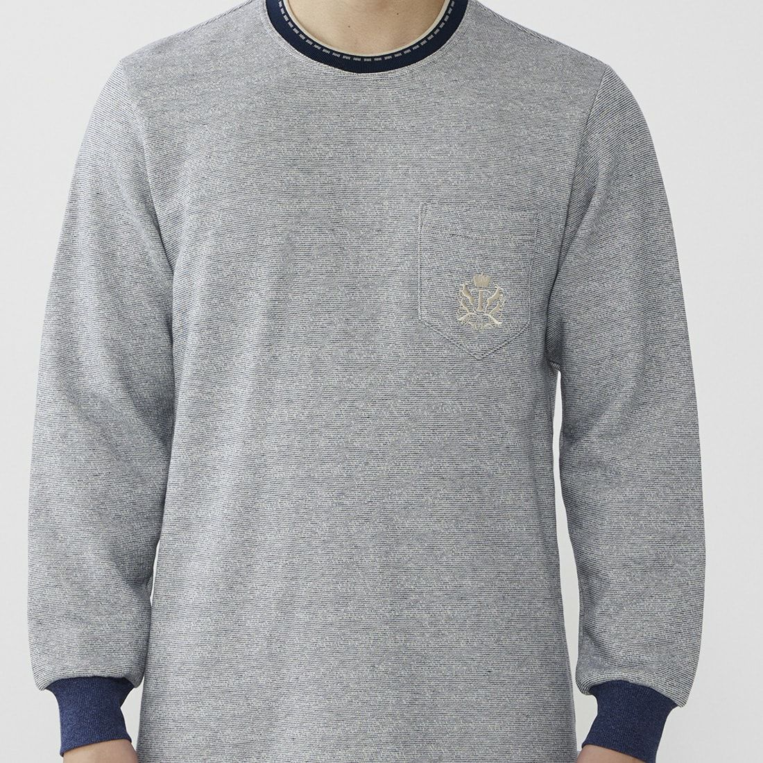 タケオキクチ 長袖クルーネックパジャマ