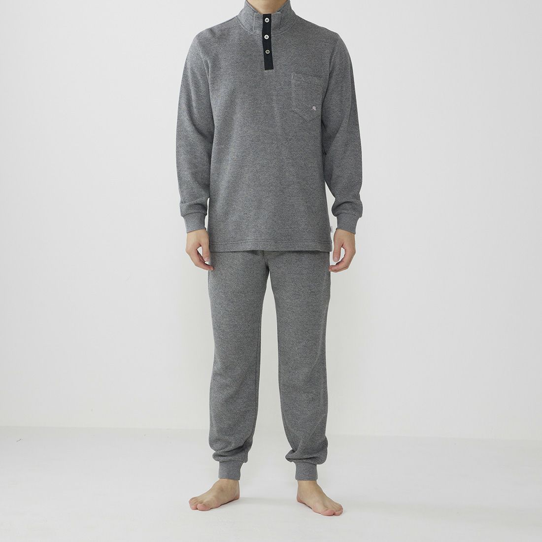 タケオキクチ 長袖ハイネックパジャマ