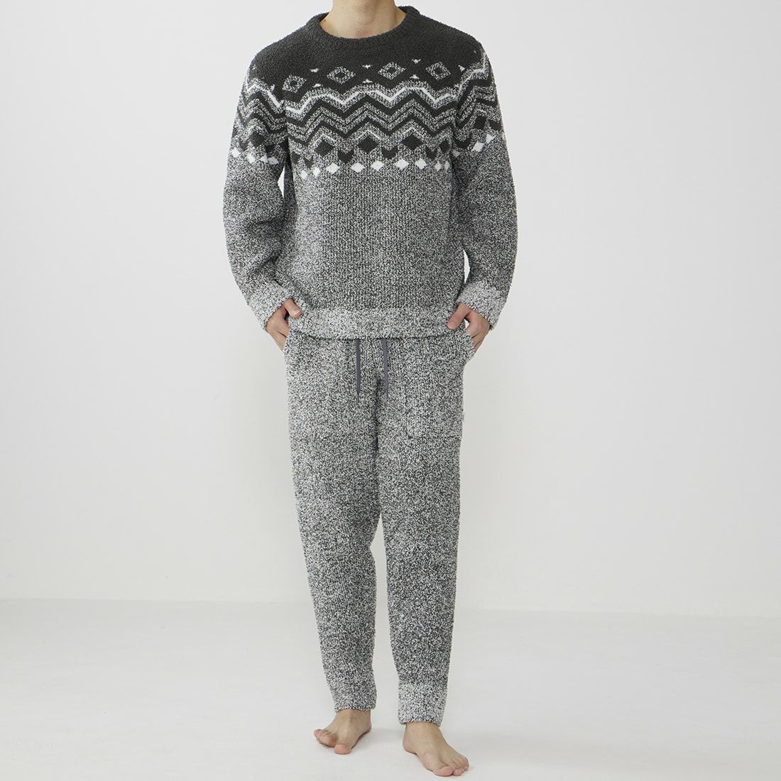 タケオキクチ 前閉じロングパンツ