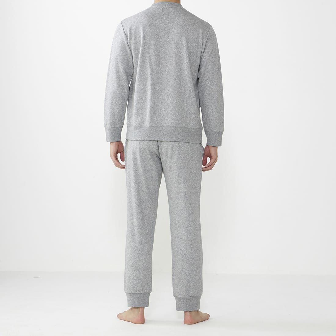 エポカ ウォモ 前閉リブテーパードパンツ