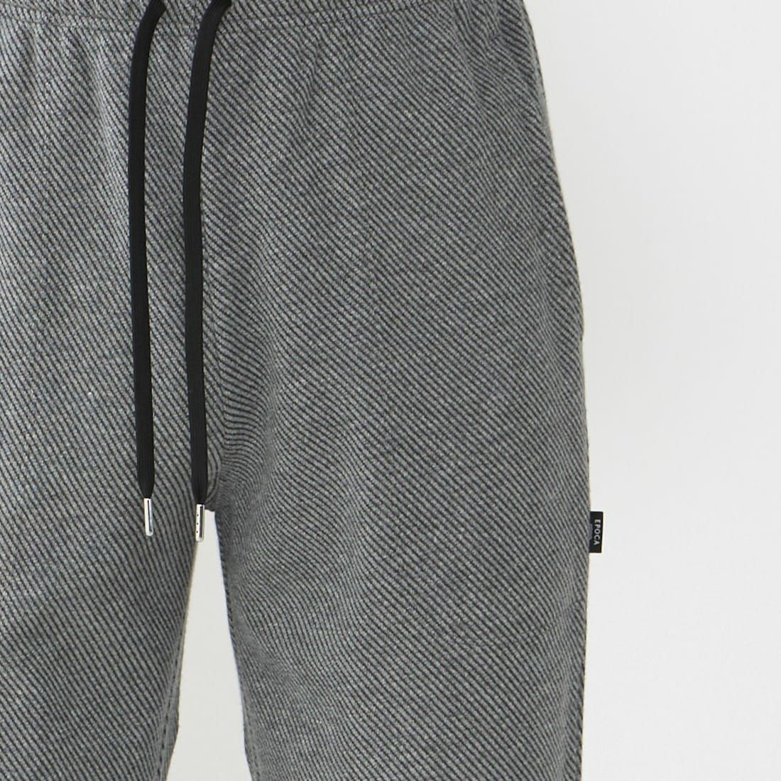 エポカ ウォモ 前閉リブテーパードパンツ