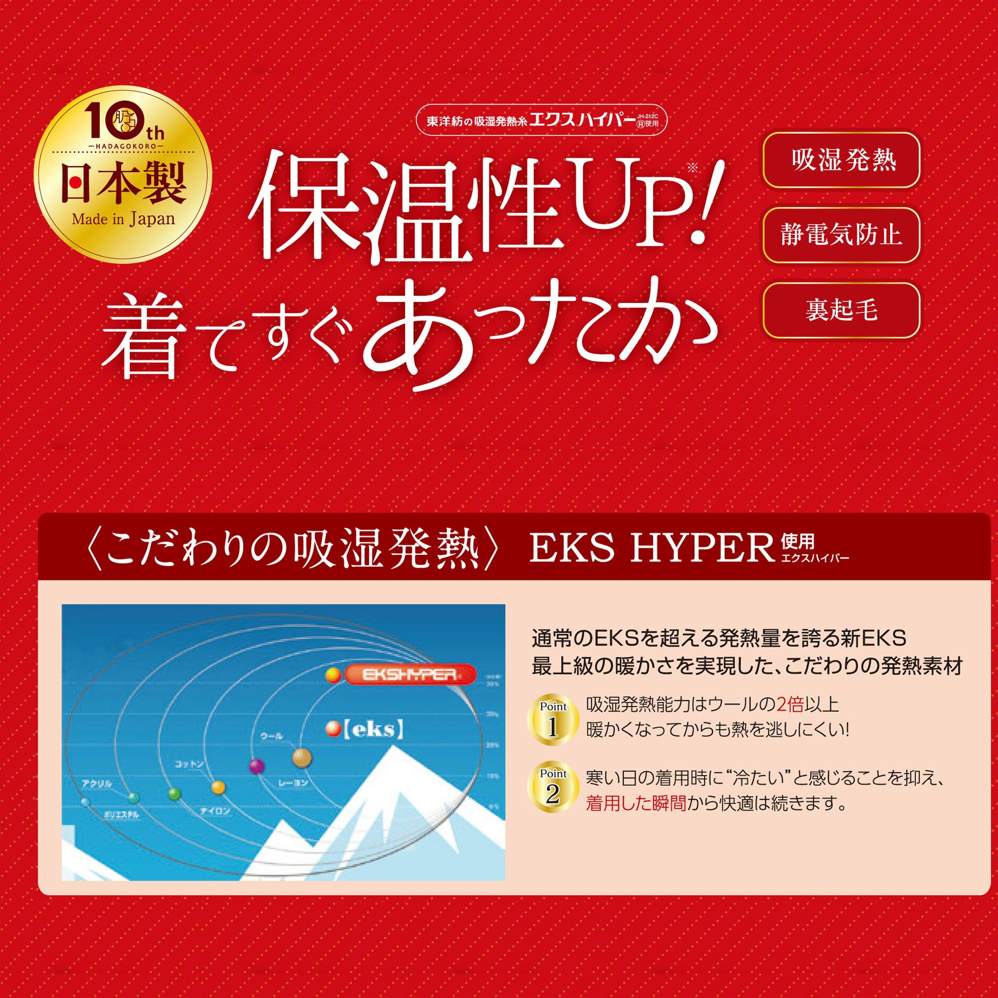 肌ごころ エクスハイパーストレッチ2枚組 1分丈ショーツ