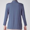 BREEZE/TEX レディースハイネック8分袖インナー