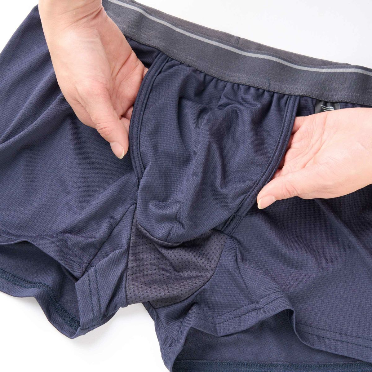 ラジパン 前開きボクサーブリーフ(ストレッチメッシュ)