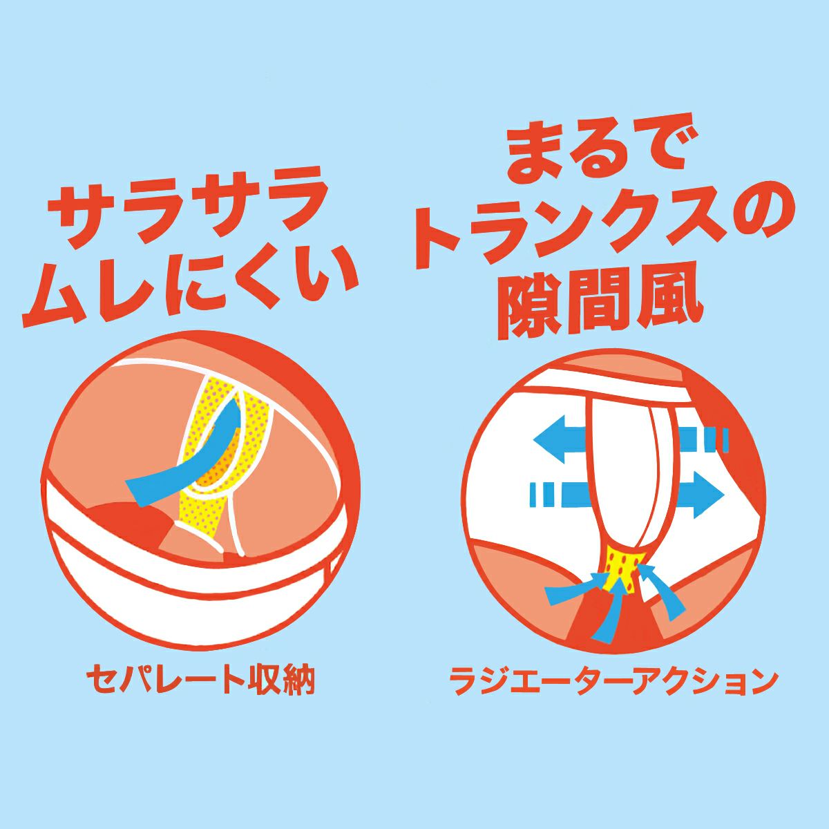 ラジパン 前開きボクサーブリーフ (昇華プリント)