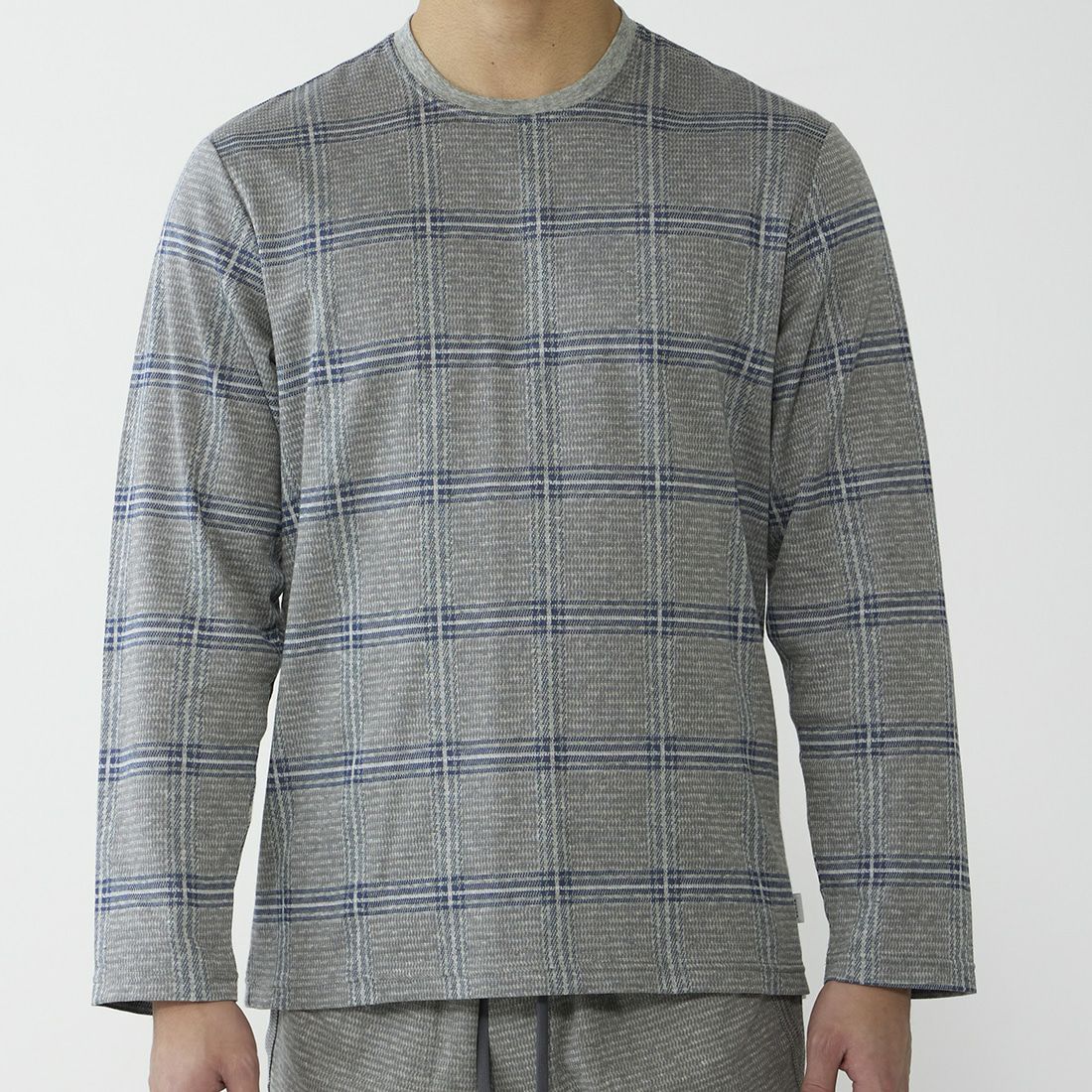 長袖クルーネックシャツ