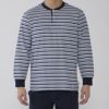 タケオキクチ　長袖ヘンリーネックパジャマ