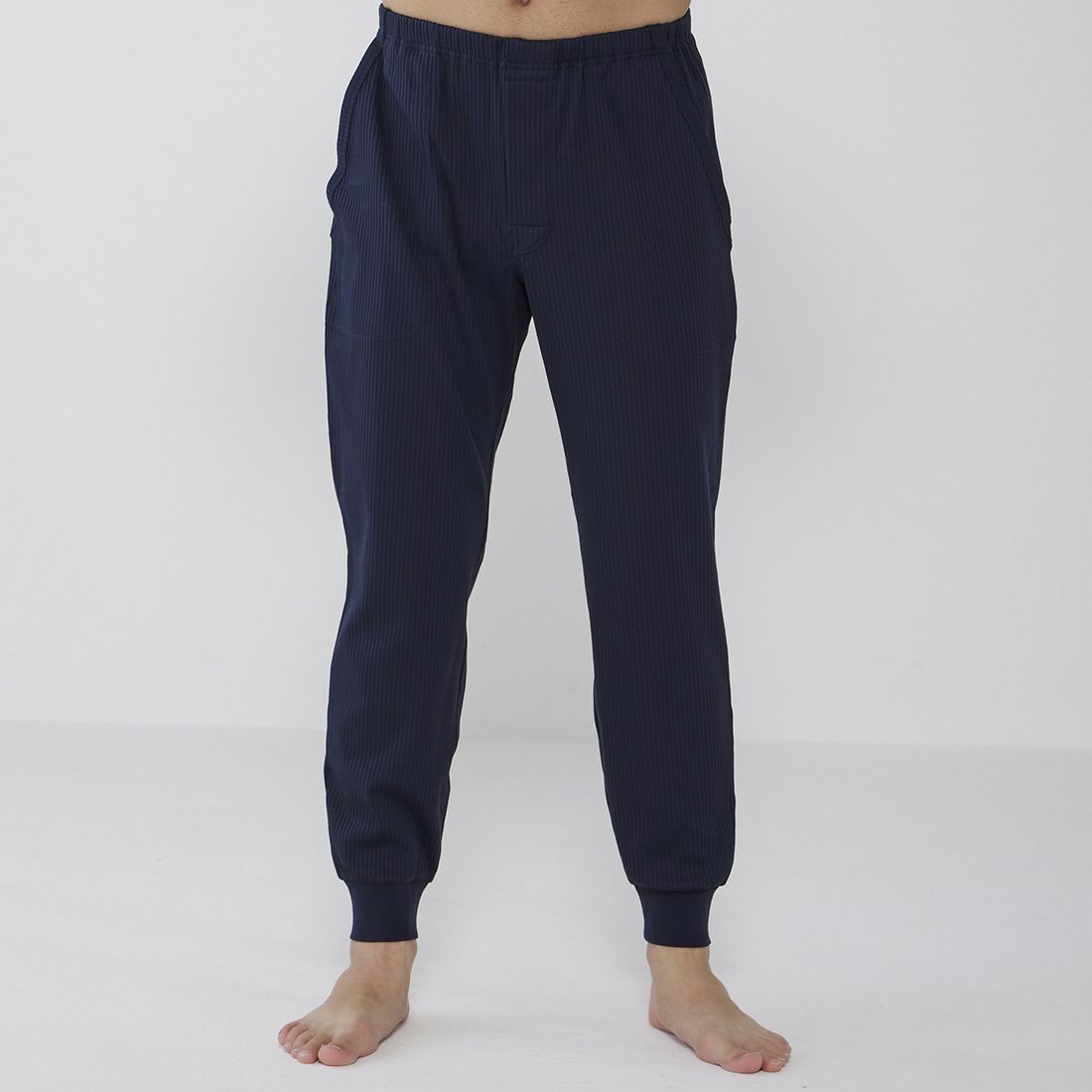 タケオキクチ　長袖ヘンリーネックパジャマ