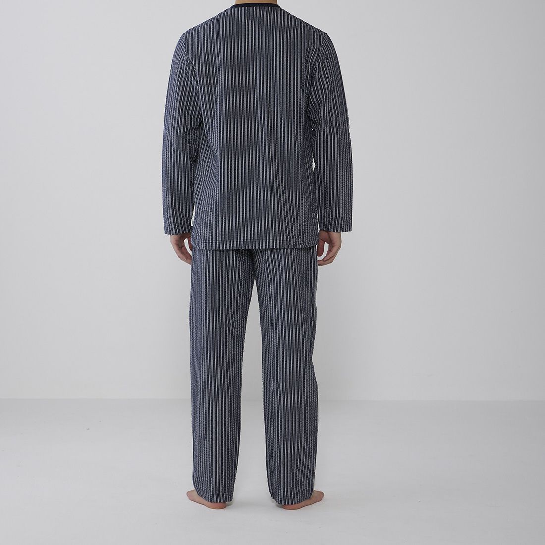 タケオキクチ　長袖クルーネックパジャマ