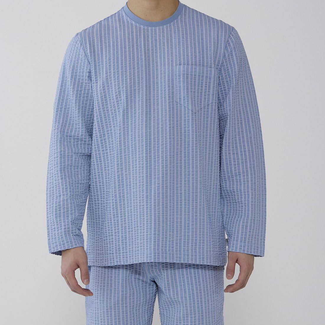 タケオキクチ　長袖クルーネックパジャマ