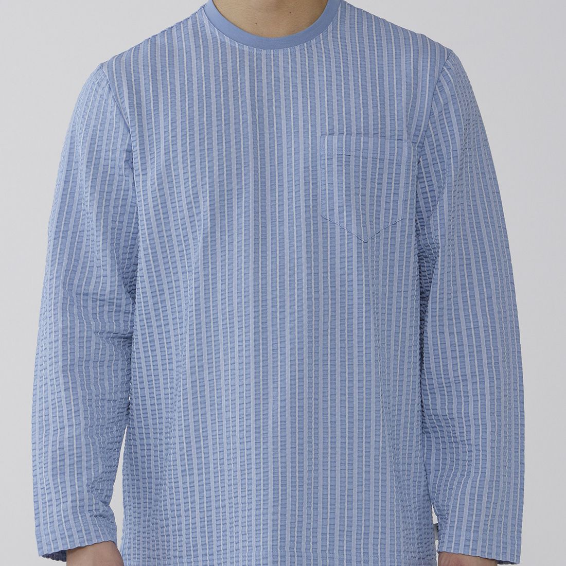 タケオキクチ　長袖クルーネックパジャマ