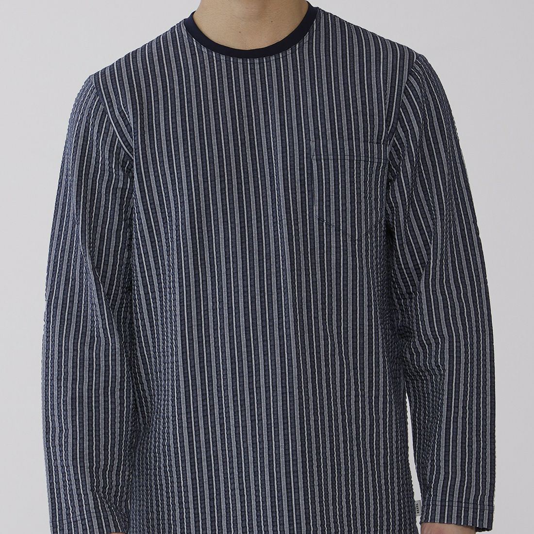 タケオキクチ　長袖クルーネックパジャマ