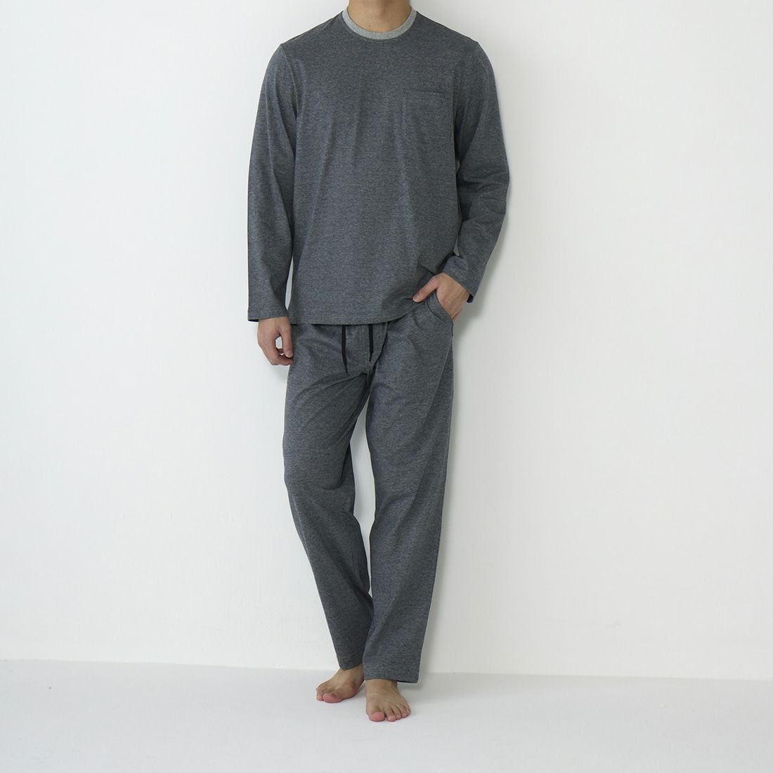 タケオキクチ　長袖クルーネックシャツ