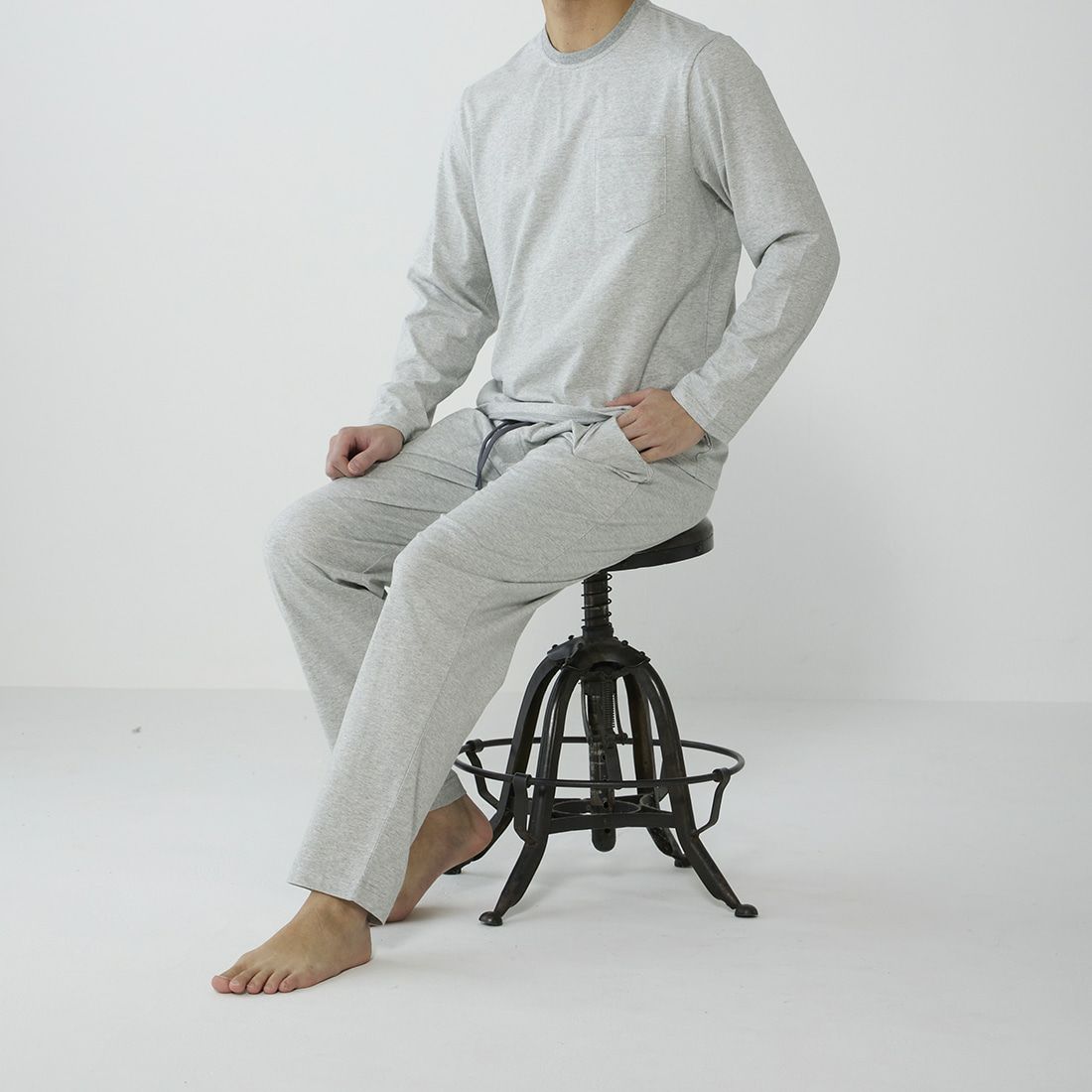 タケオキクチ　前開きロングテーパード