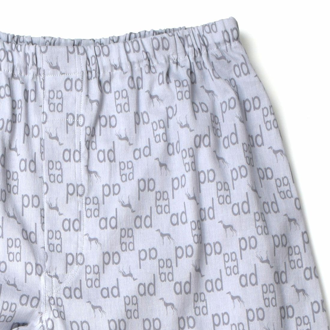  アダバット 長袖 布帛テーラードジャマ