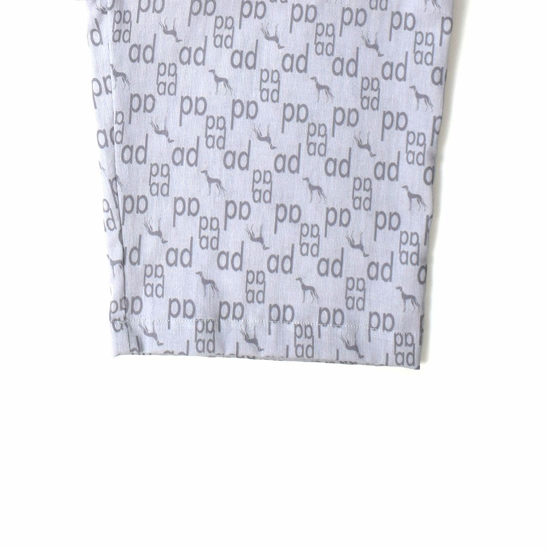  アダバット 長袖 布帛テーラードジャマ