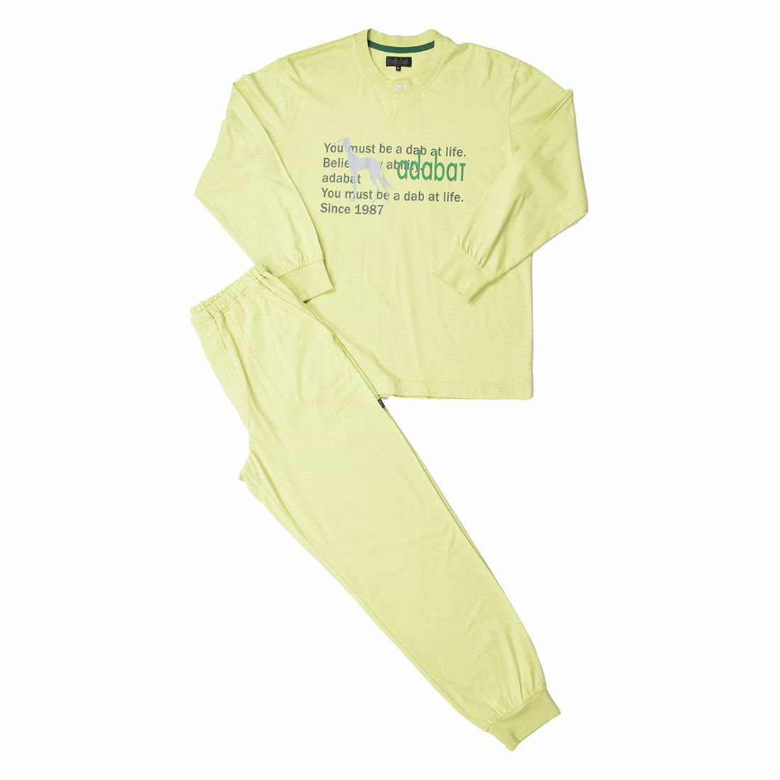 アダバット 長袖ニットパジャマ