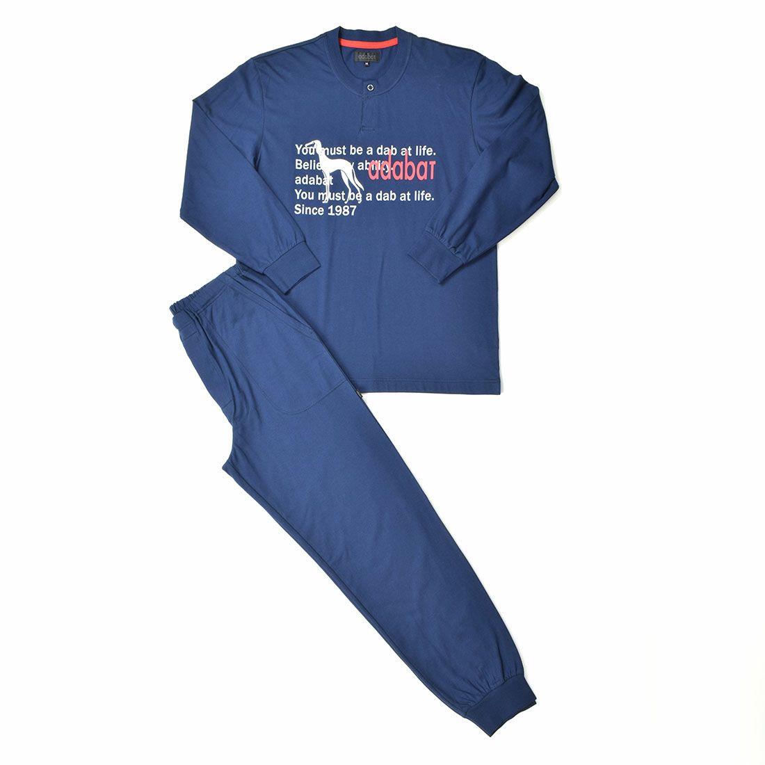 アダバット 長袖ニットパジャマ